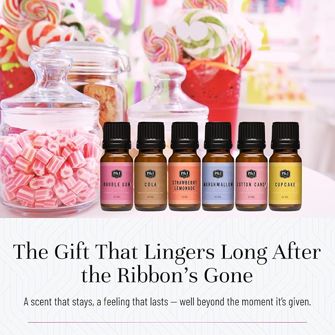 P&J Trading Fragrance Oil Slime Set | Bubble Gum, Cotton Candy, Strawberry - Image 5