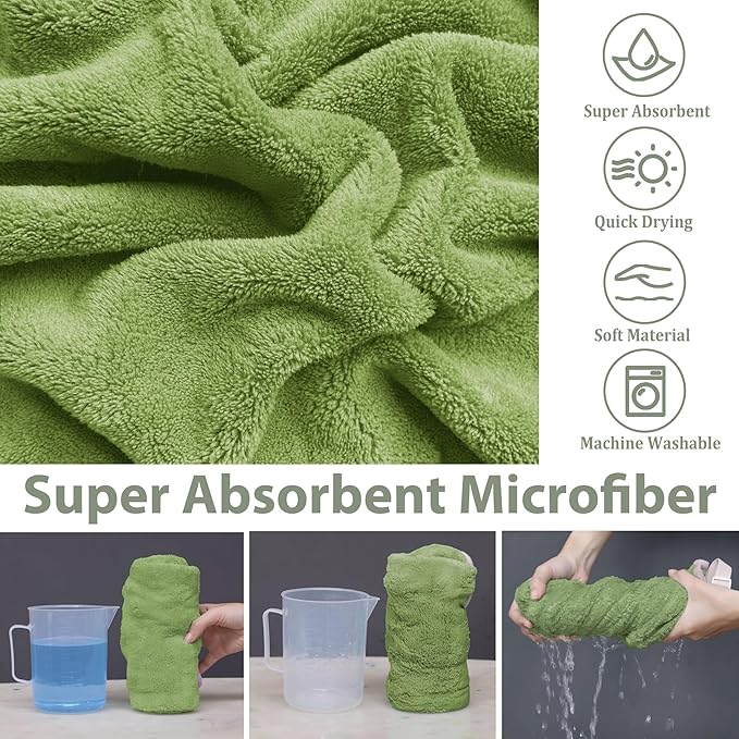 Dog Bathrobe Super Absorbent Towel Robe - Image 4