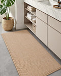 Color&Geometry Rubber Backed Waffle Bath Mat Non Slip Machine Washable Bathroom by COLORG