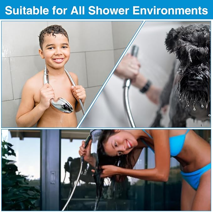 Dreyoo 2 Pack 39 Inch Shower Hose - Image 7