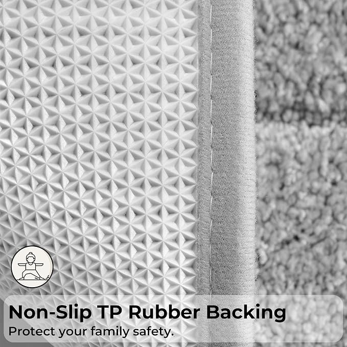 GRANNY SAYS Bathroom Rugs Sets 3 Piece, Super Soft Absorbent Microfiber Bath - Image 6