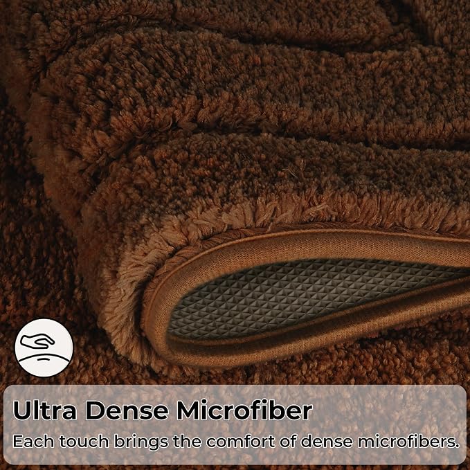 GRANNY SAYS Bathroom Rugs Sets 3 Piece, Soft Absorbent Microfiber Bath Mats - Image 9