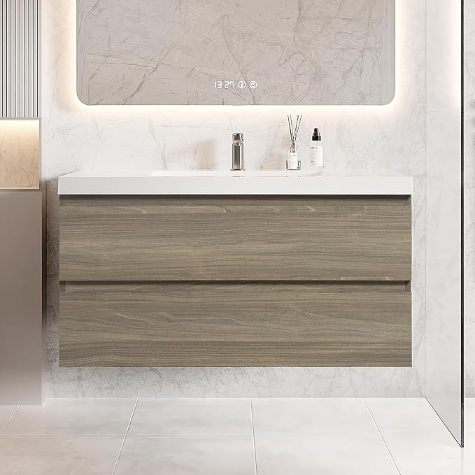 42 Inch Floating Bathroom Vanity by Runave