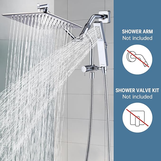 G-Promise All Metal 12 Inches Rain Shower Head - Image 3