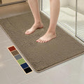 Bcoimo 44"×24" Absorbent Bath Mat, Non-Slip by Bcoimo