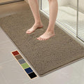 Bcoimo 48"×24" Absorbent Bath Mat, Non-Slip by Bcoimo