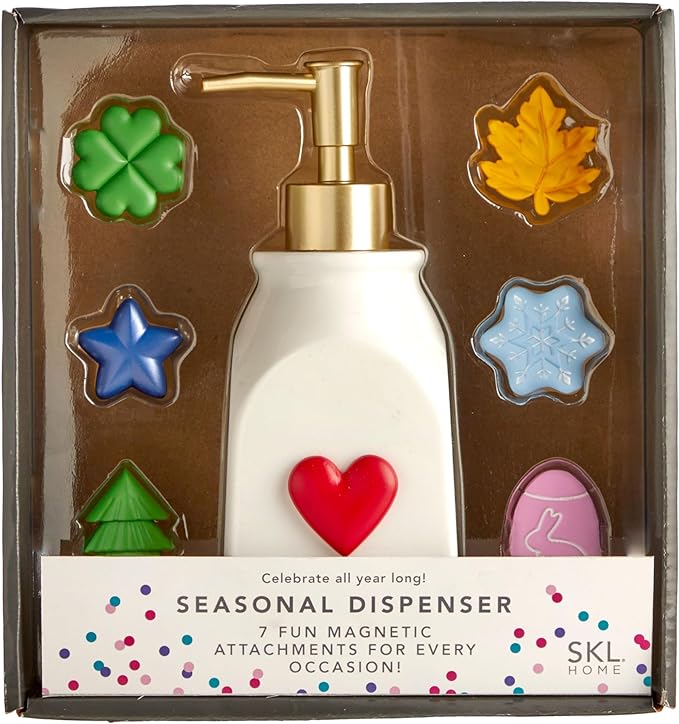 SKL Home Seasonal Soap/Lotion Dispenser Gift Set by SKLHomebySaturdayKnightLtd