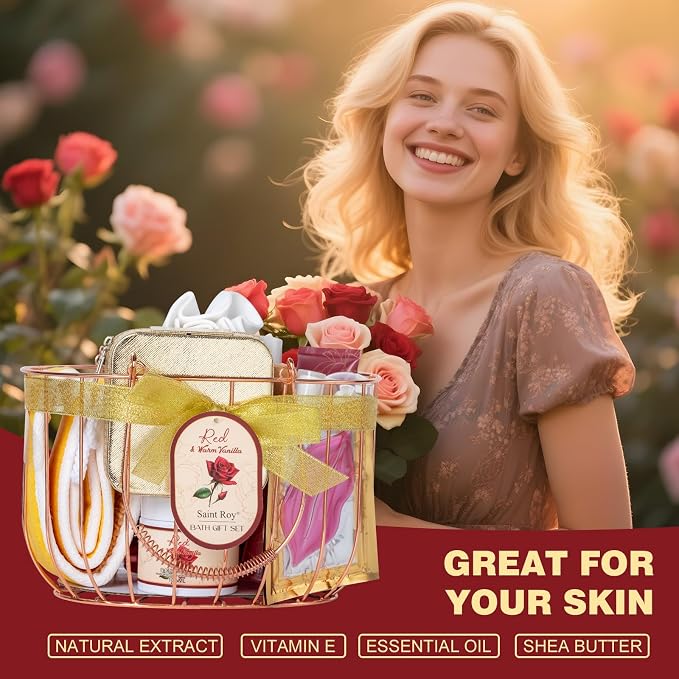 21Pcs Bath and Body Gift Basket Set - Image 8