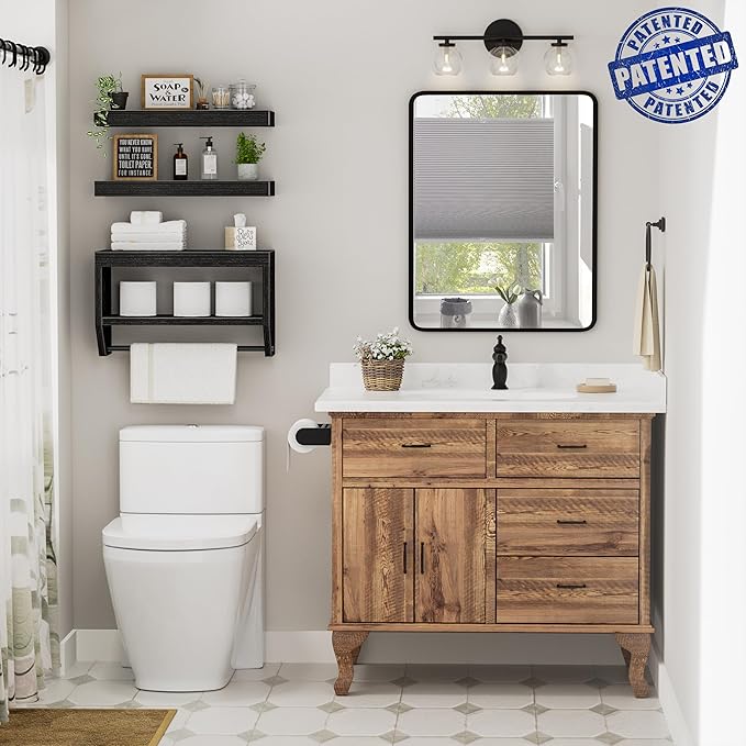 QEEIG Bathroom Floating Shelves - Image 2