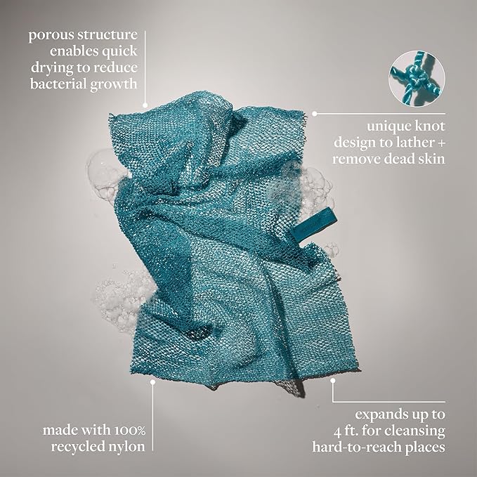 EcoTools Dry Body Brush for Circulation, Dead Skin Removal + Exfoliating Body - Image 4