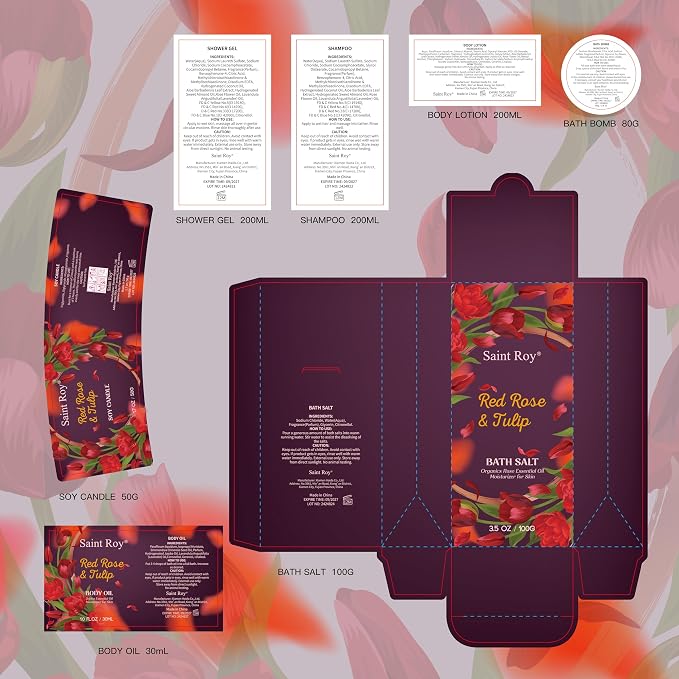 Christmas Gifts for Women, spa kit Gifts for Her Mother's Day Bath Spa Gift Set - Image 8