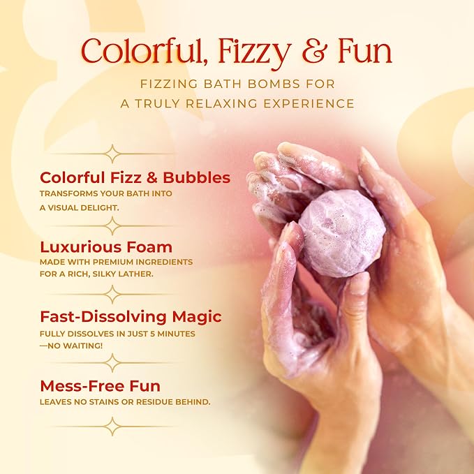 10 XXL Bath Bombs for Women Relaxing - Image 6