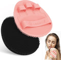 Silicone Bath Gloves 2PCS, 360° Anti-Slip Silicone Body Scrubber by GEENOA