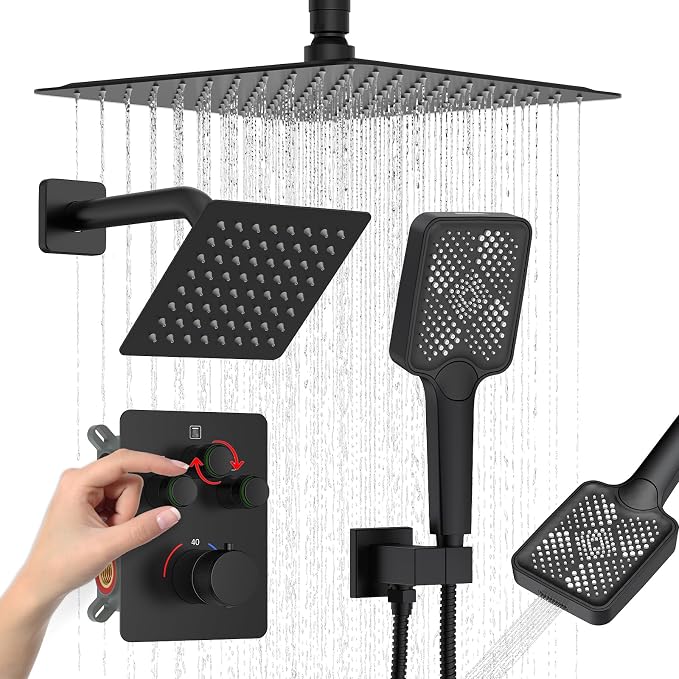 Iriber Thermostatic Shower System by Iriber
