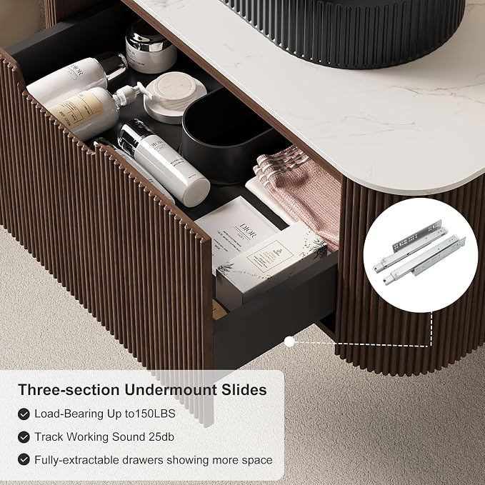 36" Floating Bathroom Vanity - Image 5