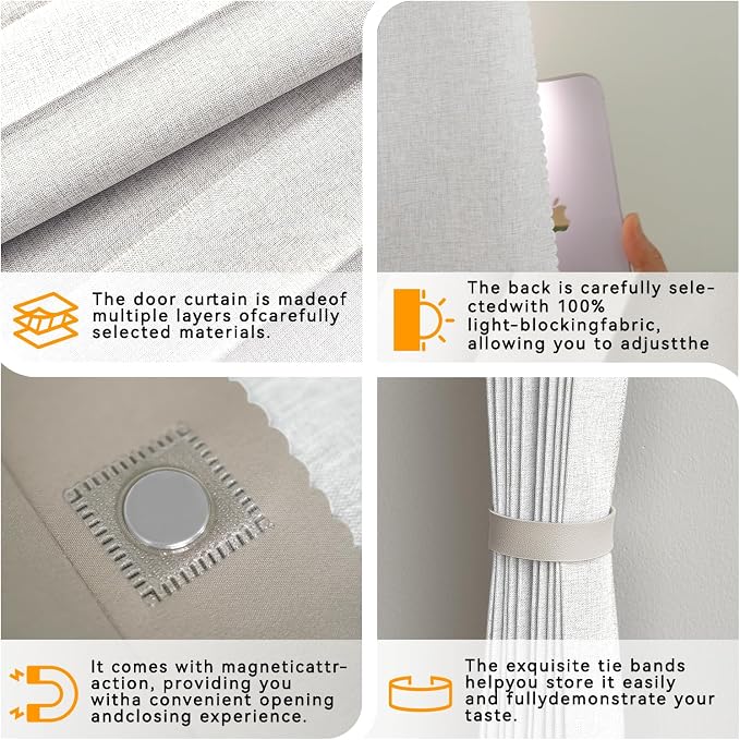 Accordion Door Curtain Set - Image 5