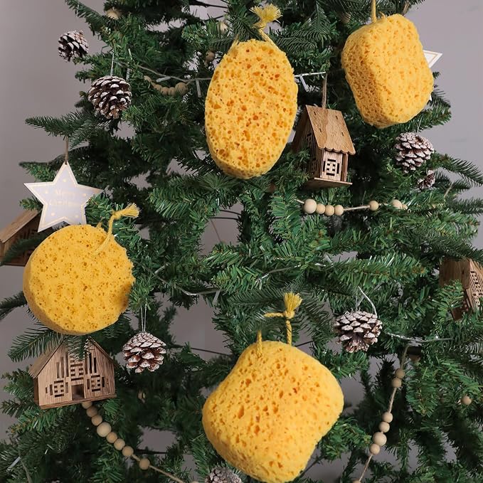 myHomeBody Bath Sponge, Foam Loofah, Body Scrubber - Image 2