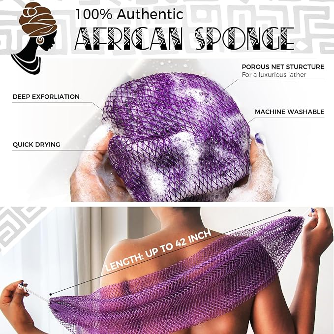 Authentic African Net Sponge - Image 2