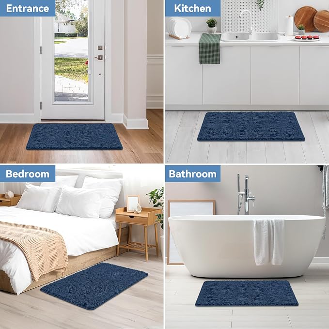 Bcoimo 36"×24" Absorbent Bath Mat, Non-Slip - Image 7