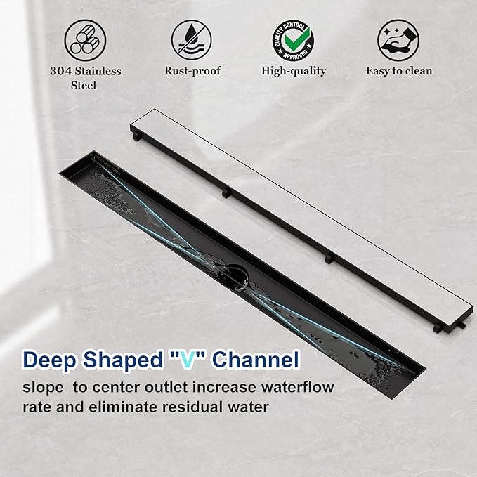 Neodrain 18-Inch Linear Shower Drain - Image 4