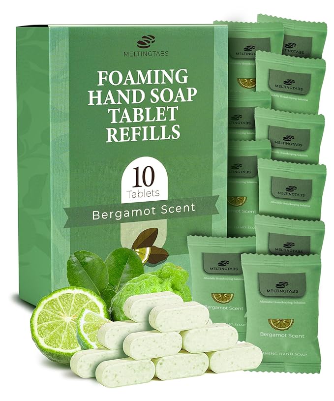 Foaming Hand Soap Refill Tablets by MELTINGTABS