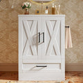YESHOMY Bathroom Vanity with Sink, Farmhouse Cabinet Easy Assembly by SearchallYESHOMY