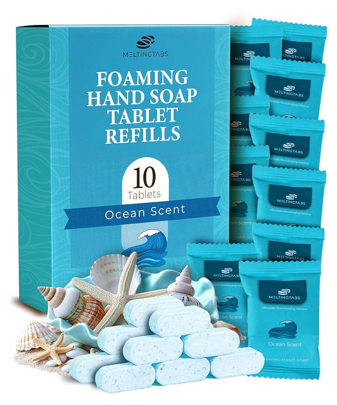 Foaming Hand Soap Refill Tablets by MELTINGTABS