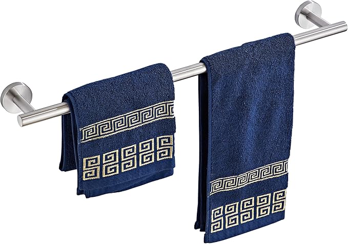 Bath Towel Bar, 24 Inch 304 Stainless Steel Thicken Towel Holder by KUUBTH