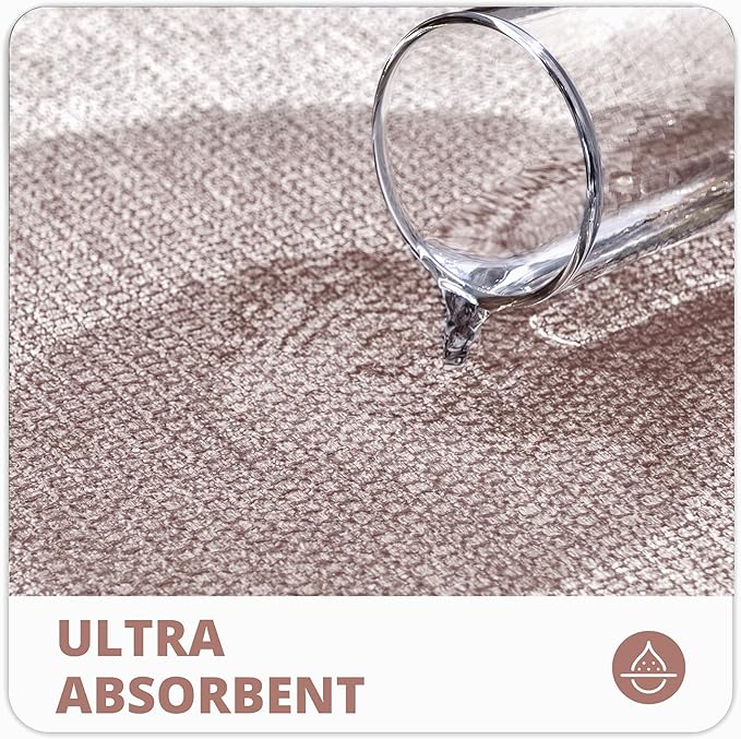 Bath Mat, Ultra Thin Bathroom Runner Rugs, Large Bath Mats - Image 3