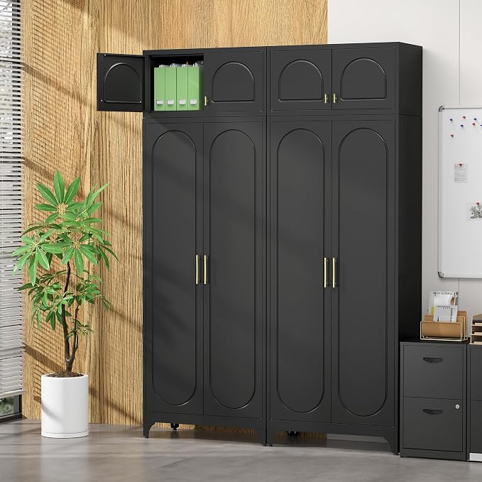 Wall Upper Storage Cabinet, Metal Bathroom Wall Mounted Cabinet, 15 Inch - Image 7