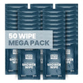 Super Fresh Shower Wipes Large Unscented Body Wipes by SuperFreshCo