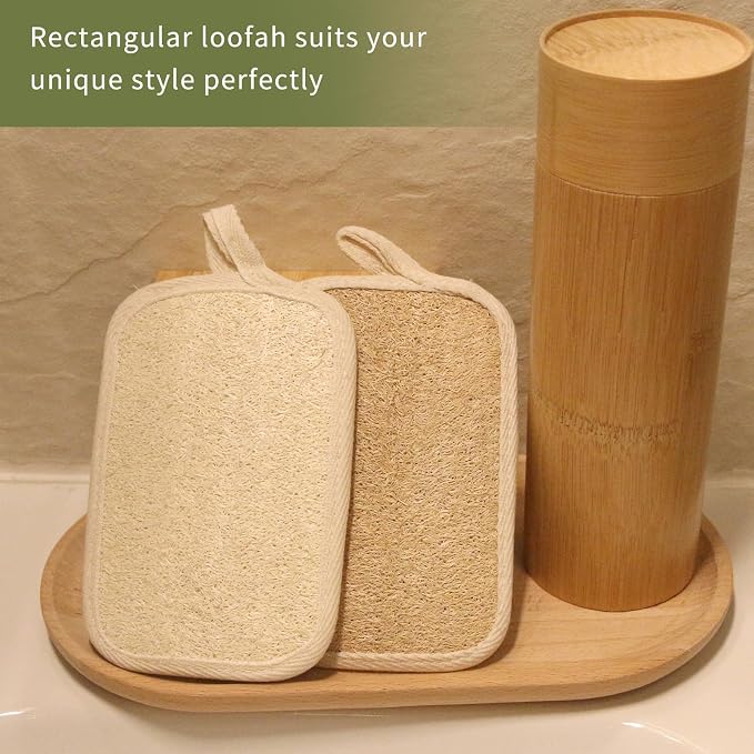 Natural Loofah Body Scrubber Exfoliator - Image 5