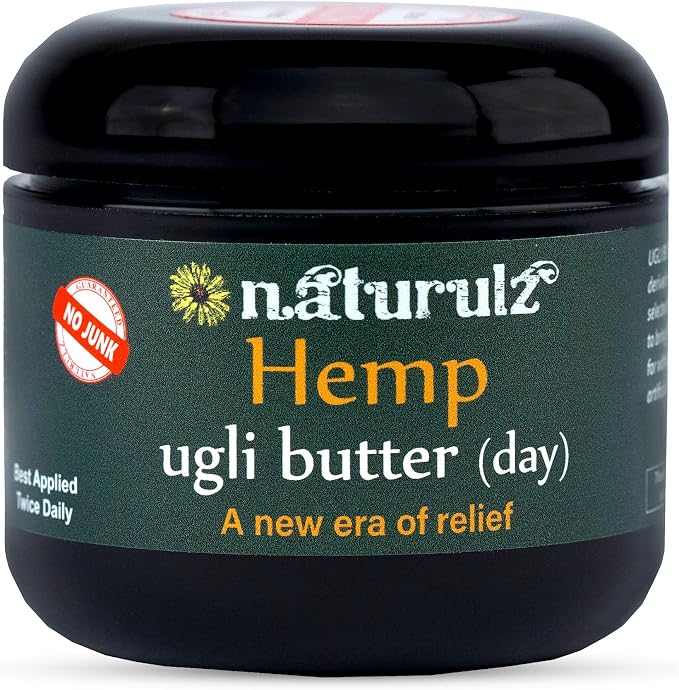 Ugli Butter Daytime Hemp 4oz – Targeted Muscle & Joint Therapy by Naturulz