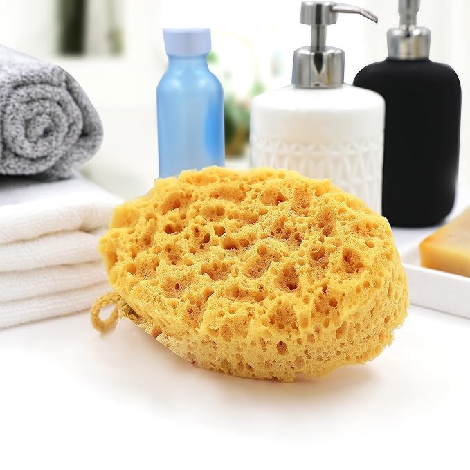 myHomeBody Bath Sponge, Foam Loofah, Body Scrubber - Image 7