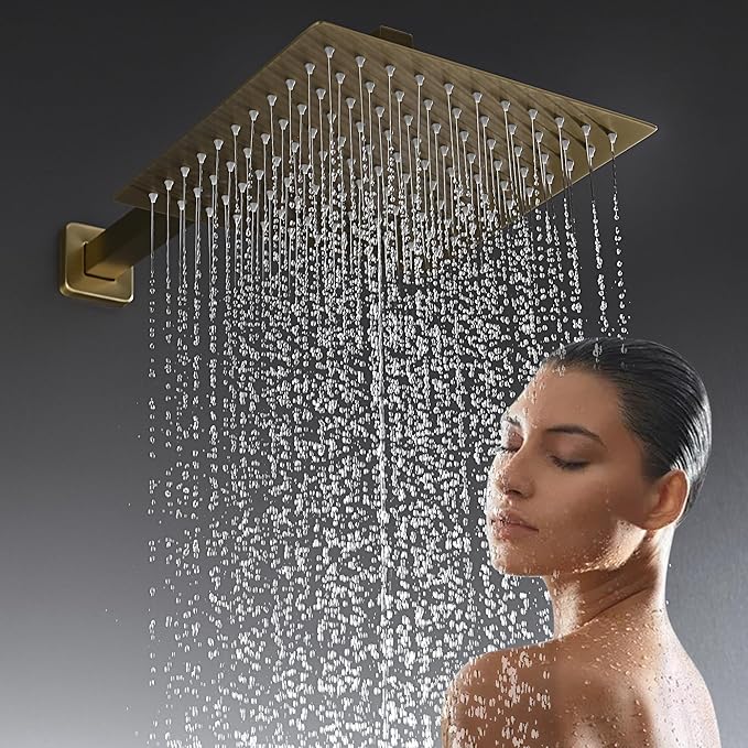 10" Square Rainfall Bathtub and Shower Trim Systems - Image 4