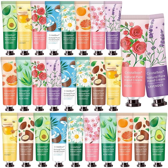28 Pack Hand Cream Gifts for Women, Stocking Stuffers for Women, Teen Girls by Unknown