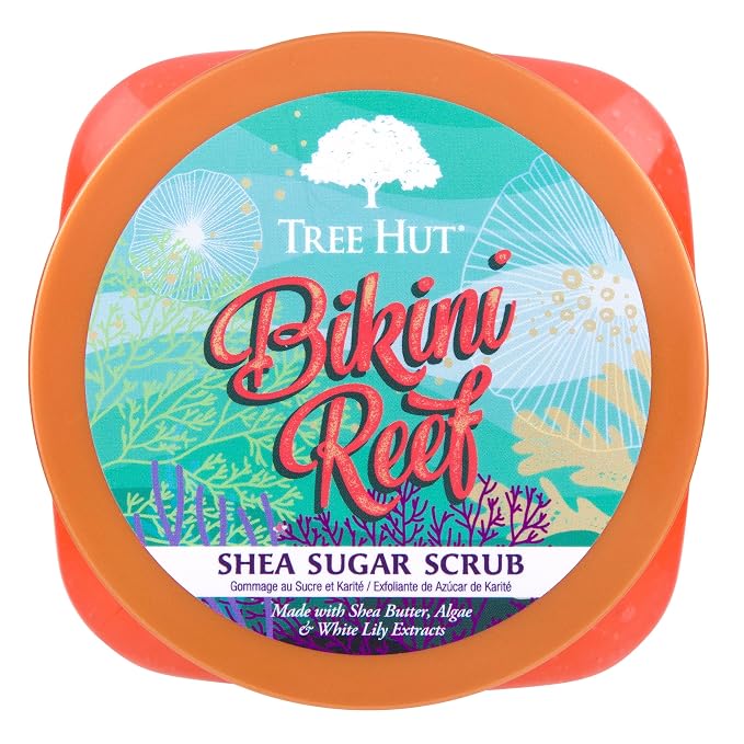 Tree Hut Bikini Reef Shea Sugar Scrub, Exfoliating, Hydrating & Moisturizing - Image 2