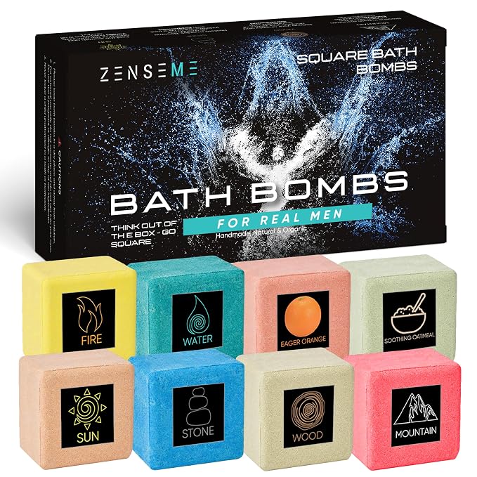 Bath Bombs for Men by Zenseme