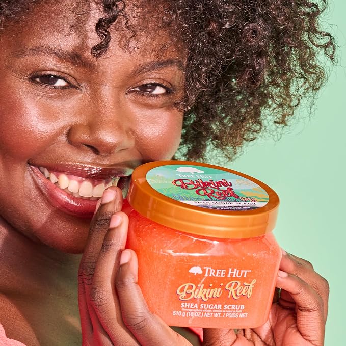 Tree Hut Bikini Reef Shea Sugar Scrub, Exfoliating, Hydrating & Moisturizing - Image 8