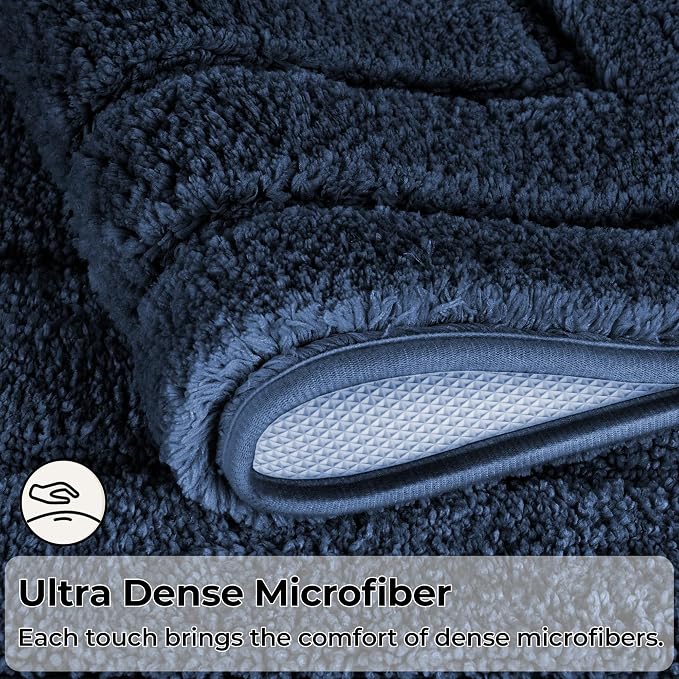 GRANNY SAYS Bathroom Rugs Sets 2 Piece, Soft Absorbent Microfiber Bath Mats - Image 9
