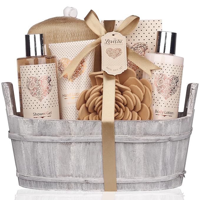 Spa Gift Basket – Bath and Body Set by Lovestee