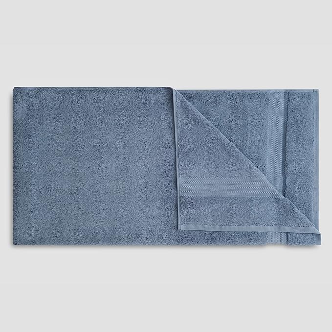 Fabdreams 100% Organic Cotton Bath Sheet Set of 2 700 GSM Oversized Towels - Image 3