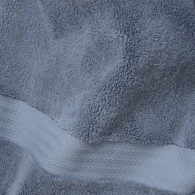 Fabdreams 100% Organic Cotton Bath Sheet Set of 2 700 GSM Oversized Towels - Image 6